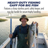 Rite Angler Aluminum Fishing Gaff Hook - Saltwater, Ice Fishing, Gig Pole, Flounder Frog Gigging Equipment, Fish Gaff Hook Holder for Outdoor Adventures - 3"