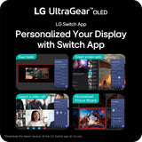 LG 27GX700A-B 27-inch Ultragear QHD (2560 x 1440) OLED Gaming Monitor