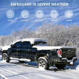 OEDRO Hard Tri-Fold Tonneau Cover for 2019-2026 Chevy Silverado 1500 6.6ft