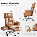 Big and Tall Office Chair, Flip Armrests for Pets & Cross Legged Sitting