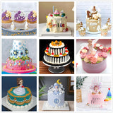 ANSLYQA Cake Decorating Kit, 237 Pcs with Aluminium Cake Turntable, Leveler, 24 Numbered Icing Tips, 2 Spatulas, 3 Scrapers, 2 Coupler, 50 Cupcake Liners, 100 Pastry Bags & More Baking Tools