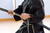 Hand Forged 1045 Carbon Steel Dancing Crane Wakizashi Full Tang Sword