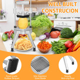 Commercial Vegetable Chopper Dicer Commercial Onion Dicer Cutter Stainless Steel Vegetable Fruit Chopper French Fry Cutter WICHEMI