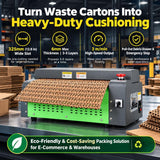 Honeycomb Packing Paper Cutter Shredder for Shipping Boxes