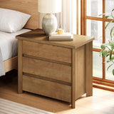 Tribesigns Bedroom Nightstands Set of 2, Night Stand, Rustic Brown (2PCS)
