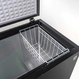 Arctic Chef, 7 Cu. Ft. Convertible Chest Freezer, Garage Ready Freezer or Refrigerator, Manual Defrost Chest Freezer with External Temperature Control, Removable Basket, Defrost Drain, Power Indicator