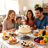 ANSLYQA Cake Decorating Kit, 237 Pcs with Aluminium Cake Turntable, Leveler, 24 Numbered Icing Tips, 2 Spatulas, 3 Scrapers, 2 Coupler, 50 Cupcake Liners, 100 Pastry Bags & More Baking Tools
