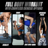 Yes4All 25lbs Hammer Kettlebell Anti Slip Handle Workout for Macebell Weights Exercises, Special Shape Kettlebell Push up, Handle Grip Strength Training Equipment Yes4All