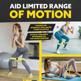 Tribe Lifting Fabric Resistance Bands for Glutes & Legs | 5 Fabric Workout Bands Set | Thick Booty Bands for Squats, Lunges, Hip Training