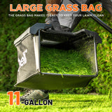 Litheli 40V (2 x 20V) 16" Electric Lawn Mower Cordless, Walk Behind Lawn Mower with 6-Height Adjust, Portable & Lightweight