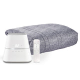 AquaPad CozyFlow Water Heated Mattress Pad, No Electric Wire, All Digital, 5 YR Warranty, AirQuiet and Dual-Tank Technology, ETL Listed, Smart, Hydro Heat Onsu Mat Topper Bed Warmer (Queen)
