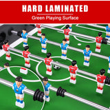 Seydrey 55-Inch Competition Foosball Table, Wood Finish with Black Legs (Black 55inch)