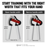 GD IRON GRIP 80.L Grip Strength Trainer Adjustable Hand Gripper Strengthener(55 to 176 lb) Hand Grip Exerciser Wrist Strengtheners for Golf Training Equipment Forearm Gripper GD