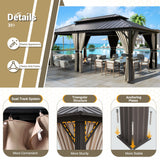 UDPATIO 12'x20' Hardtop Gazebo