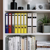 Bookshelves and Bookcases Set of 2 Floor Standing 6 Tiers Display Storage Shelves