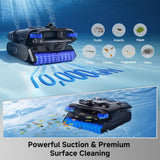 Mova Rover X10 Cordless Robotic Pool Cleaner, 7-in-1 Cleaning, AquaScan LDS Mapping & Precise PoolNavi, Smart Surface Parking, 10,000 GPH Suction, EdgeDrive Brush, Skimmer with Real-time App Control
