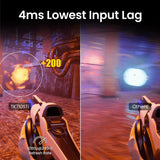 BenQ TK710STi 4K HDR Laser 3200 Lumens Movie and Gaming Short Throw Projector with 4ms Response Time | 240Hz Refresh Rate