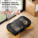Vibration Plate Exercise Machine, 130 Levels Full Body Workout Vibrating Plate for Lymphatic Drainage Weight Loss, 450 Lbs Capacity Shake Fitness