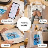 Cricut EasyPress 2 (SE) – 9 in x 9 in Heat Press + Cricut EasyPress Mat, 12 in x 12 in - Heat Transfer Machine for T-Shirts
