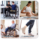 toilet seat risers for seniors, Slow Close, Elevated toilet seat CcBello