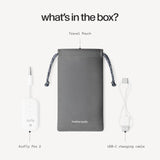 Twelve South AirFly Pro 2, Bluetooth Adapter, Pair 2 AirPods, White