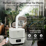YOKEKON 30L/7.93Gal Humidifier Large Room,5000 sq.ft Commercial Whole House Humidifier, Top-Fill Humidifiers for home with Extension Tube, Ideal for Plants, Office, Warehouse & Greenhouse