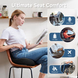 X Large Gel Seat Cushion for Office Chair Ergonomic Cushions-Gel & Memory Foam Coccyx Butt Pillow Benazcap