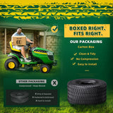 Wiltire 2 Pack 20x10.00-8 Lawn Mower Tire,20x10-8 Lawn Tractor Turf Tires for Most Lawn & Garden Utility Vehicles,20x10x8 nhs Garden Tire, 4 Ply Tubeless,1190lbs Capacity