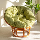 HIGOGOGO Papasan Chair Cushion with Corduroy Cover (Without Chair