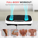 Hurtle Fitness Vibration Platform Machine - Home Gym Whole Body Shaker Exercise Machine Workout Trainer