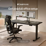 Desktronic HomePro Standing Desk 60x30 — Made in Europe, Ergonomic Sit Stand Home Office Desk