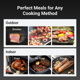 ThermoMaven Wireless Bluetooth Smart Meat Thermometer: Standalone Base, WiFi Thermometer with Sub-1G, 6 Sensors NIST Certified Accuracy