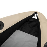 Rosyouth 1-Person Inflatable Kayak, Portable Outdoor Fishing Boat with Adjustable Shoulder Straps, Inflatable Fishing Boat for Lakes and Rivers, 286.6 lbs Weight Capacity Rosyouth