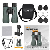 12x50 UHD Binoculars for Adults High Powered with Upgraded Phone Adapter - Large View, Lightweight, IPX7 Waterproof - Binoculars for Hunting Bird Watching Travel Cruise IBQ