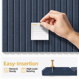 Large Cork Board for Walls 20 Pack Bulletin Board with 100 Adhesive Tabs