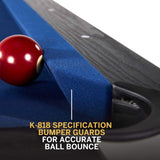 7' Pool Table With Billiard Ball and Cue Stick Set Thornton