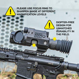 Triton StarStrike Gen II 5-20x HD Night Vision Rifle Scope | IR Infrared Scope