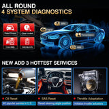 LAUNCH CRP123 V2.0 Obd2 Scanner with 3 Reset Oil Service/Throttle/SAS Reset LAUNCH