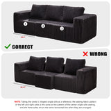 Hobestluk Boneless Couches for Living Room