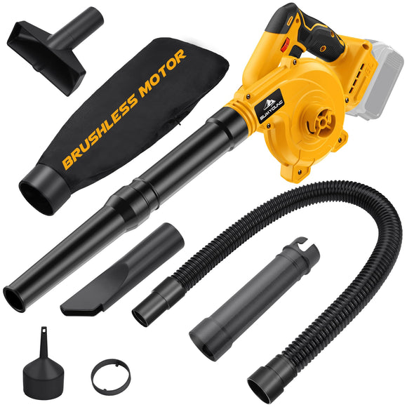 Cordless Leaf Blower for Dewalt 20V Max Battery,Electric Jobsite Air Blower with Brushless Motor (Battery Not Included)