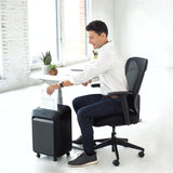 LX180 16 Sheet P-4 Cross-Cut, Heavy Duty Paper Office Shredder, 100% Jam Proof Fellowes