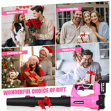 Cordless Leaf Blower, 21V Battery Leaf Blower with 6-Speed Levels, Handheld Lightweight Blower & 2 Extended Tubes, Snow Blower for Blowing Leaves, Lawn, Garden, Garage, Yard, Valentine's Day Gift