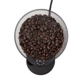 Mr. Coffee Automatic Burr Mill Coffee Grinder with 18 Custom Grinders Silver
