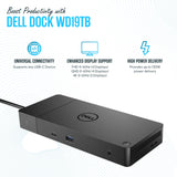 Thunderbolt Dock - 1 Year Warranty - Dell Docking Station Dual Monitor USB C with 180W, HDMI & DisplayPort Cable - Docking Station for Laptop & Computer