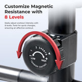 Sunny Health & Fitness Smart Elliptical Machine, Total Body Cross Trainer with Hyper-Quiet Magnetic Belt Drive, Low Impact Exercise Equipment and Exclusive SunnyFit App Enhanced Bluetooth Sunny Health & Fitness