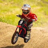Garvee 24v Kids Electric Dirt Bike, 350w Electric Motorcycle for Boys & Girls with 3 Speed Levels Up to 14.3 MPH, Shock Absorbing Suspension, Off-Road Ride on Toy