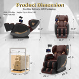 VireoNest 2026 Massage Chair Full Body, Zero Gravity Massage Chair Recliner - Upgraded 10-Point Roller, Heating, Airbags, Foot Roller, Shiatsu Full Body Massage Chairs, Gift for Parent