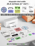 Phomemo Bluetooth Thermal Label Printer, 241BT Label Printer & 20Pcs Labels