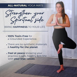 Gayo Handmade Organic Yoga Mat made with 100% Organic Cotton Yoga Mat - Natural Yoga Rug for Exercise, Workout, & Fitness Rug - Hand Weaved, Washable - 74 inches X 26 Inches Y O GAYO