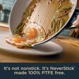 Ceramic Pro 10-Piece Cookware Set, Non-Stick Pots & Pans Set with Glass Lids, Ceramic Coated, Stainless Steel Handles | Blue Ninja